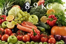 cassetta di frutta e verdura di stagione da 8-9 kg