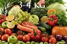 cassetta di frutta e verdura di stagione da 3-4 kg